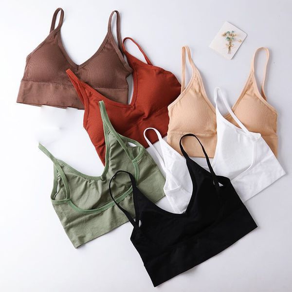 camisoles & tanks summer u type sporty seamless bralette simple solid bras chest underwear wire brassiere women lingeri, Black;white
camisoles & tanks summer u type sporty seamless bralette simple solid bras chest underwear wire brassiere women lingeri, Black;white