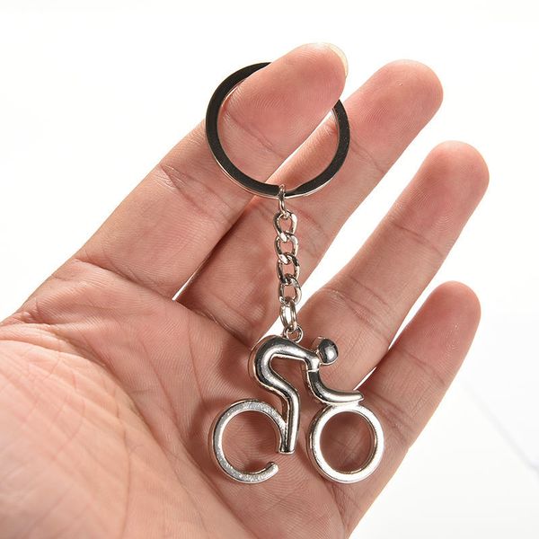 metal sporty man road bicycle figure keychain keyring trinket souvenirs creative for bike cycling lover biker, Silver
metal sporty man road bicycle figure keychain keyring trinket souvenirs creative for bike cycling lover biker, Silver