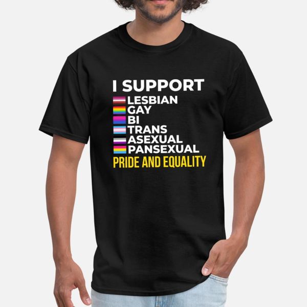 i support pride and equality gay gay homosexual t shirt men character short sleeve size s-3xl clothing cute casual spring trend shirt
i support pride and equality gay gay homosexual t shirt men character short sleeve size s-3xl clothing cute casual spring trend shirt