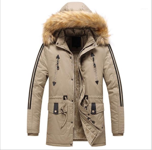 thick coats multi pocket warm down jacket winter hooded fleece parkas casual fashion coat new mens designer, Black
thick coats multi pocket warm down jacket winter hooded fleece parkas casual fashion coat new mens designer, Black