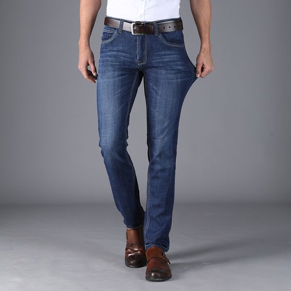 men's jeans classic direct stretch dark blue business casual denim pants straight scratched long trousers gentleman cowboys 1218
men's jeans classic direct stretch dark blue business casual denim pants straight scratched long trousers gentleman cowboys 1218
