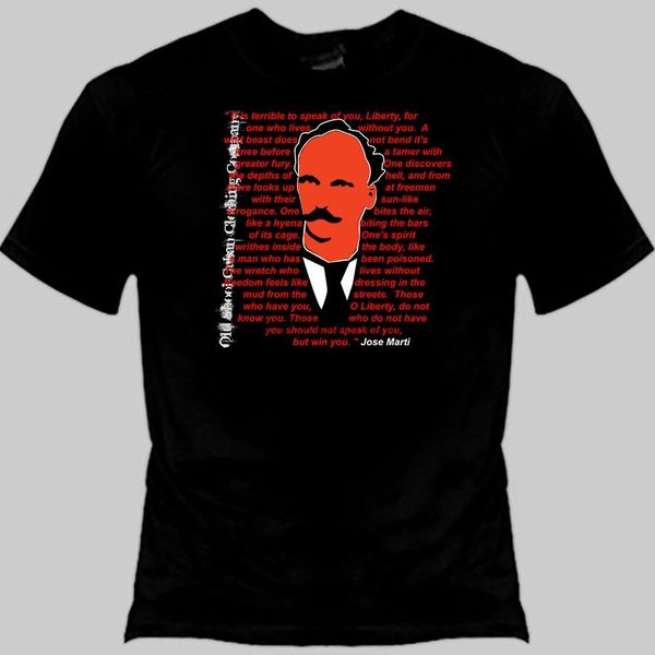 cuba hero patriot poet jose marti liberty quote old school cuban tshirt available for men and women made in the usa
cuba hero patriot poet jose marti liberty quote old school cuban tshirt available for men and women made in the usa