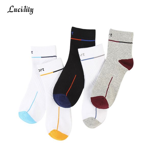 new color matching sports socks cotton man tube outdoor leisure english men's socks fashion male 3pairs/lot=6pieces, Black
new color matching sports socks cotton man tube outdoor leisure english men's socks fashion male 3pairs/lot=6pieces, Black