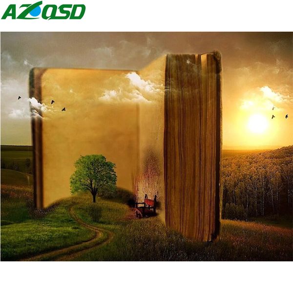 azqsd diy painting by numbers abstract book drawing on canvas handpainted art coloring by numbers landscape home decoration
azqsd diy painting by numbers abstract book drawing on canvas handpainted art coloring by numbers landscape home decoration