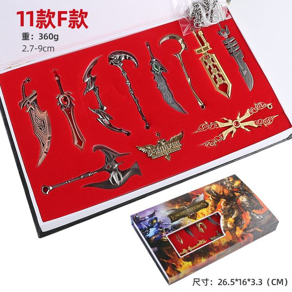 creative weapon pendant key chain gift set hero weapon key chain set kid toy boy gift
creative weapon pendant key chain gift set hero weapon key chain set kid toy boy gift