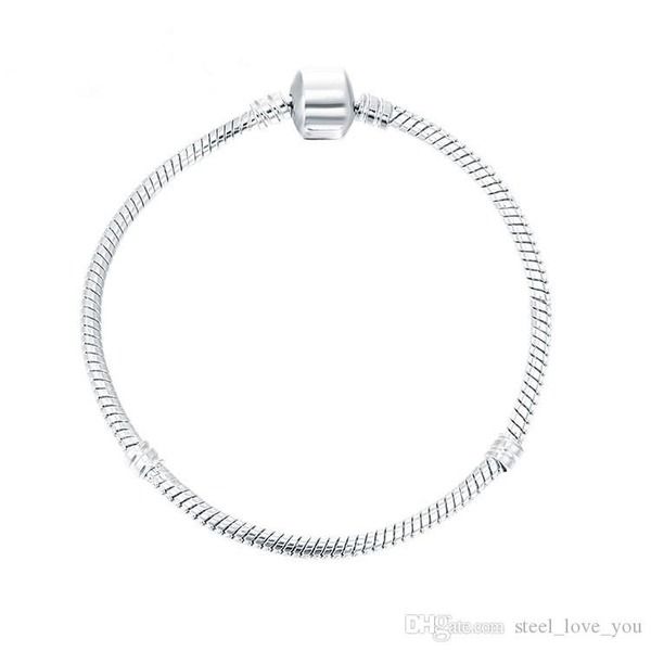 charm bracelets 925 sterling silver color snake chain fit pando's charms bead bangle bracelet fashion jewelry diy gift for men women, Golden;silver
charm bracelets 925 sterling silver color snake chain fit pando's charms bead bangle bracelet fashion jewelry diy gift for men women, Golden;silver