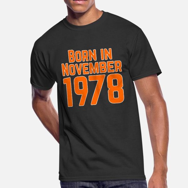 родился в ноябре 1978 дизайн для big birthday тенниски мужчины характер футболка s-xxxl стандартного anti-wrinkle смешного лета обмундирован, White;black
родился в ноябре 1978 дизайн для big birthday тенниски мужчины характер футболка s-xxxl стандартного anti-wrinkle смешного лета обмундирован, White;black