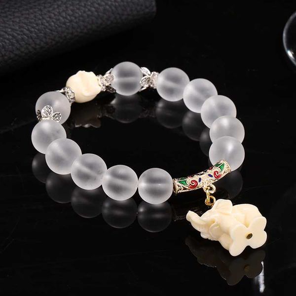 charm bracelets gold color matte crystal natural stone vintage elastic elephant animal for women, Golden;silver
charm bracelets gold color matte crystal natural stone vintage elastic elephant animal for women, Golden;silver