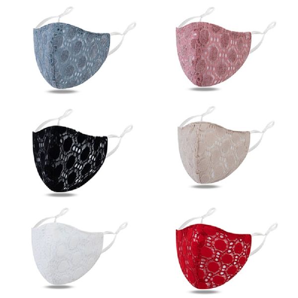 dhl new black white pink lace masks washable dustproof sunscreen breathable adjustable masks
dhl new black white pink lace masks washable dustproof sunscreen breathable adjustable masks