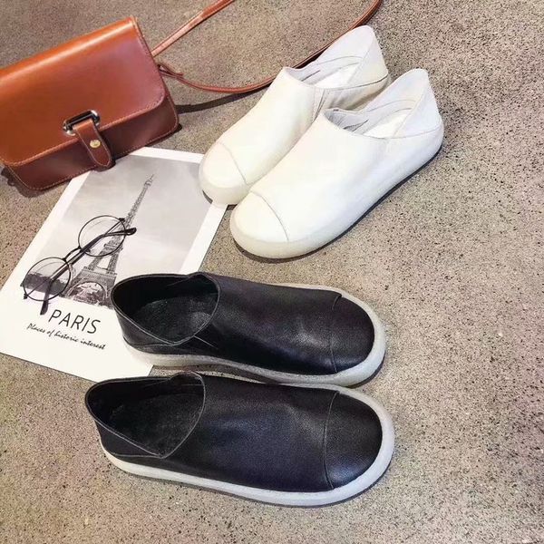 women flat shoes solid color multi function flat female shoe genuine leather novelty transparent sole, Black
women flat shoes solid color multi function flat female shoe genuine leather novelty transparent sole, Black