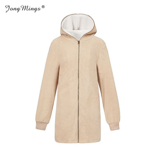 women's fur & faux winter coat women thick warm lambswool jacket autumn zipper harajuku hoodie outerwear vetement femme 2021, Black
women's fur & faux winter coat women thick warm lambswool jacket autumn zipper harajuku hoodie outerwear vetement femme 2021, Black