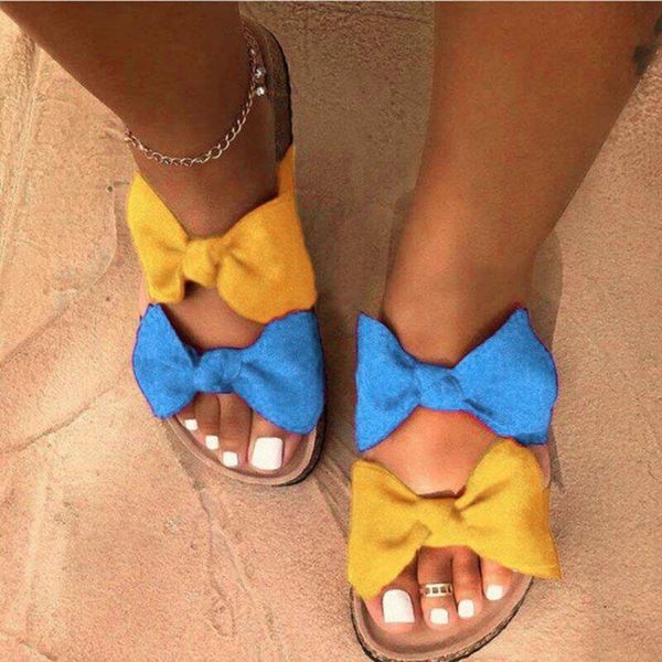 sagace тапочки женщины слайды summer bowknot летняя сандалии трусы крытый открытый плоский флип-флоп женский пляж non-slip тапочки, Black
sagace тапочки женщины слайды summer bowknot летняя сандалии трусы крытый открытый плоский флип-флоп женский пляж non-slip тапочки, Black