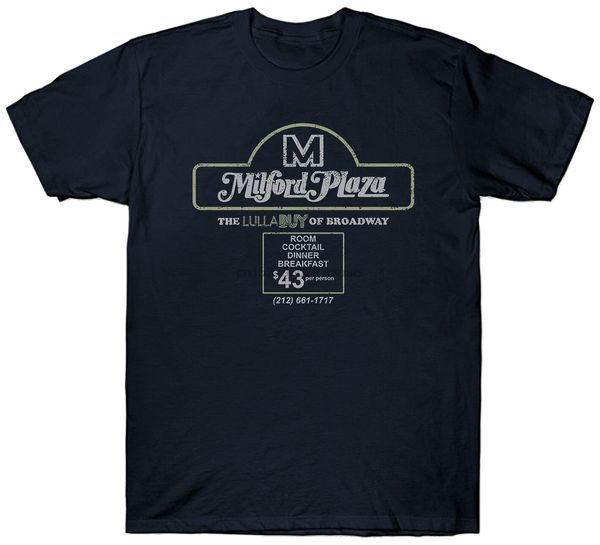 milford plaza t shirt new york l america usa