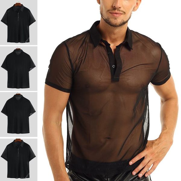 man undershirt men mesh sheer basic blouse male breathable transparent short sleeve slimming undershirts inner s-5xl, White;black
man undershirt men mesh sheer basic blouse male breathable transparent short sleeve slimming undershirts inner s-5xl, White;black