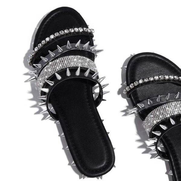 summer fashion women low heel rivet sandals solid color comforty gladiator cocktail & party nude sandal, Black
summer fashion women low heel rivet sandals solid color comforty gladiator cocktail & party nude sandal, Black