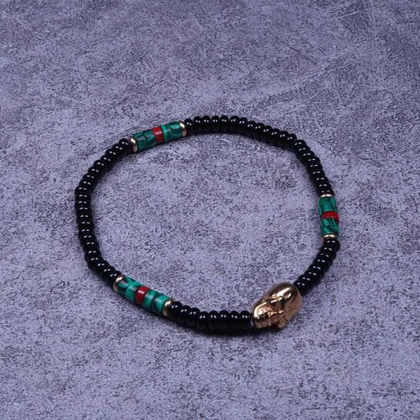 pohier onyx beads the heishi bead collection gold color skull charm bracelet for man woman jewelry, Golden;silver
pohier onyx beads the heishi bead collection gold color skull charm bracelet for man woman jewelry, Golden;silver