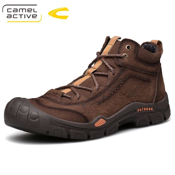 camel active new winter sports men boots genuine leather casual high-men boots fashion men's shoes soft cowhide, Black
camel active new winter sports men boots genuine leather casual high-men boots fashion men's shoes soft cowhide, Black