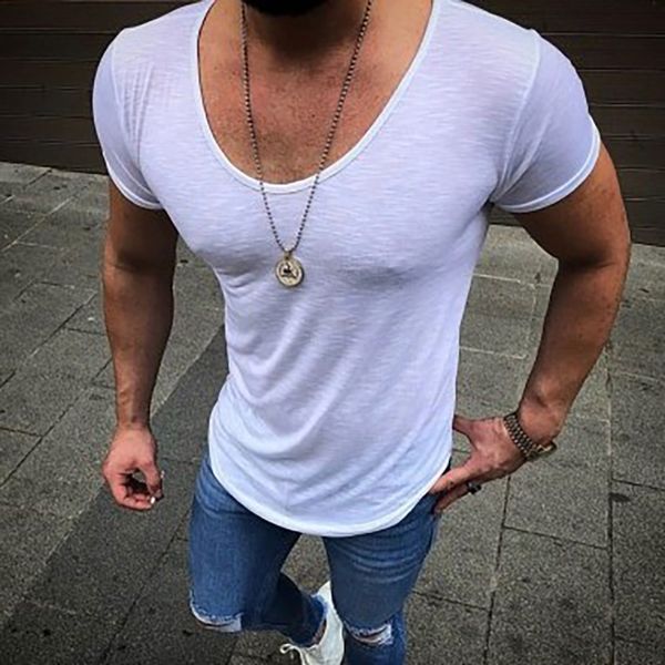 men's t-shirts short sleeve t-shirt casual loose round neck sports fitness quick-drying cotton jersey, White;black
men's t-shirts short sleeve t-shirt casual loose round neck sports fitness quick-drying cotton jersey, White;black