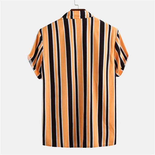 down collar tees summer single breasted mixed color casual clothes mens designer striped shirts short sleeved turn, White;black
down collar tees summer single breasted mixed color casual clothes mens designer striped shirts short sleeved turn, White;black