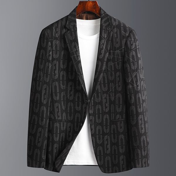2020 autumn suit male knitted elasticity lettered men's will suit trend korean-style male slim fit coat
2020 autumn suit male knitted elasticity lettered men's will suit trend korean-style male slim fit coat