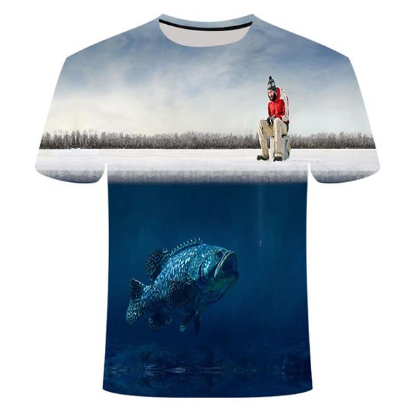 man designers clothes 2020 men's fashion t-shirt 3d deep sea fish print mens clothing summer high-quality t shirt women tee 444, Black
man designers clothes 2020 men's fashion t-shirt 3d deep sea fish print mens clothing summer high-quality t shirt women tee 444, Black