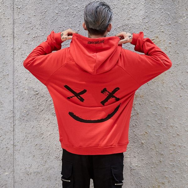 mens hoodie smile print headwear hoodie pullovers hip pop streetwear male casual loose style patchwork hoodies, Black
mens hoodie smile print headwear hoodie pullovers hip pop streetwear male casual loose style patchwork hoodies, Black