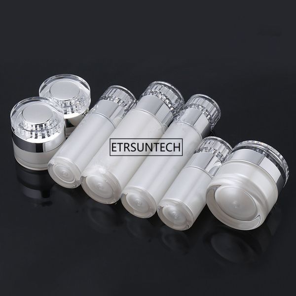 30pcs 15/30/50g acrylic cream jar empty cosmetic packing container 15/30/50/100ml lotion pump bottle f3552
30pcs 15/30/50g acrylic cream jar empty cosmetic packing container 15/30/50/100ml lotion pump bottle f3552