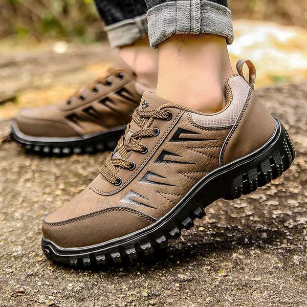 men comfortable sneakers waterproof shoes hiking shoes leather sneakers man hiking boots anti-skid outdoor sports
men comfortable sneakers waterproof shoes hiking shoes leather sneakers man hiking boots anti-skid outdoor sports