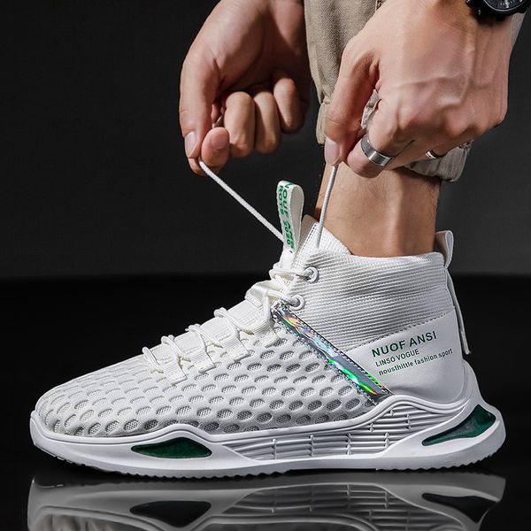 men's casual shoes lightweight sneakers high-casual breathable sneakers fashion running shoes zapatos de hombre, Black
men's casual shoes lightweight sneakers high-casual breathable sneakers fashion running shoes zapatos de hombre, Black