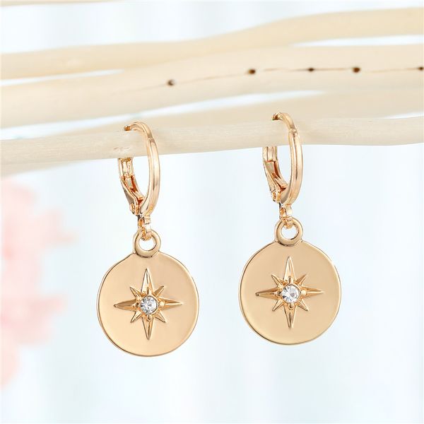 hoop & huggie metal zircon round star earrings for female gift jewelry unique crystal meteor geometric small circle eearrings, Golden;silver
hoop & huggie metal zircon round star earrings for female gift jewelry unique crystal meteor geometric small circle eearrings, Golden;silver