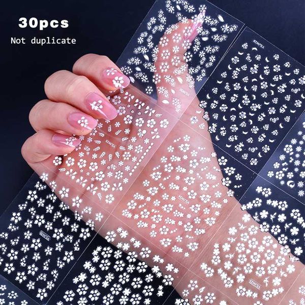 30pcs/waterproof japanese nail decals 3d flower snowflake transfer nail stickers studio professional nails nails accessorie, Black
30pcs/waterproof japanese nail decals 3d flower snowflake transfer nail stickers studio professional nails nails accessorie, Black