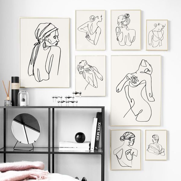 line drewing girl body minimalism wall art canvas painting abstract nordic posters and prints wall pictures for living room club
line drewing girl body minimalism wall art canvas painting abstract nordic posters and prints wall pictures for living room club