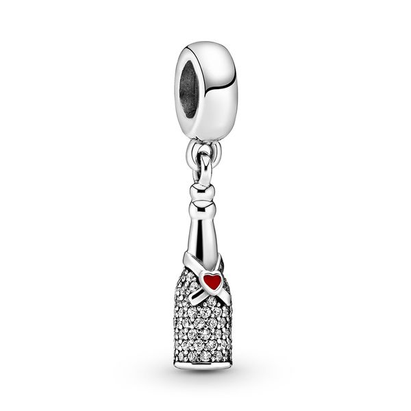 authentic ale 925 sterling silver sparkling wine bottle dangle charms beads pendant fit pandora bracelets or necklace for diy jewelry making, Black
authentic ale 925 sterling silver sparkling wine bottle dangle charms beads pendant fit pandora bracelets or necklace for diy jewelry making, Black