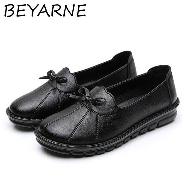 beyarne 2020new spring autumn fashion genuine leather women flat shoes ladies soft casual slip on work shoes single mother, Black
beyarne 2020new spring autumn fashion genuine leather women flat shoes ladies soft casual slip on work shoes single mother, Black