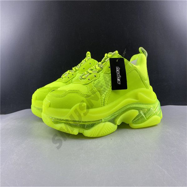 2020 paris triple s running shoes fluorescent green cushion transparency luxury casual shoes fashion designer men women sneakers with box, Black
2020 paris triple s running shoes fluorescent green cushion transparency luxury casual shoes fashion designer men women sneakers with box, Black