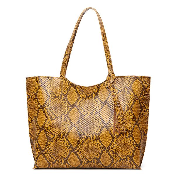 ladies handbags large pu leather shoulder bags for women serpentine handle big tote
ladies handbags large pu leather shoulder bags for women serpentine handle big tote