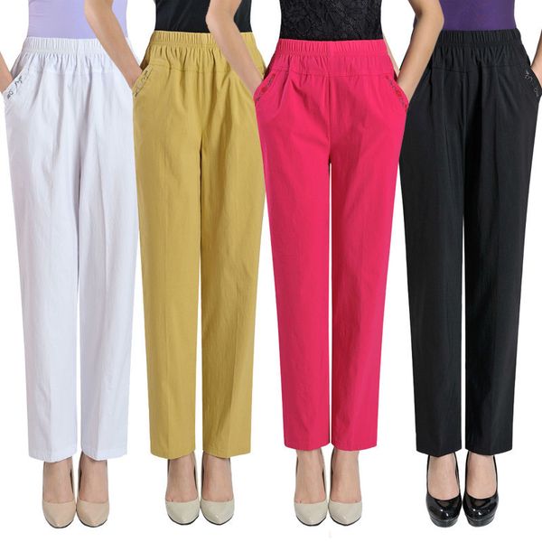 middle aged women casual straight pants female loose elegant fashion spring summer elastic waist solid color pants plus size 4xl cx200807, Black;white
middle aged women casual straight pants female loose elegant fashion spring summer elastic waist solid color pants plus size 4xl cx200807, Black;white