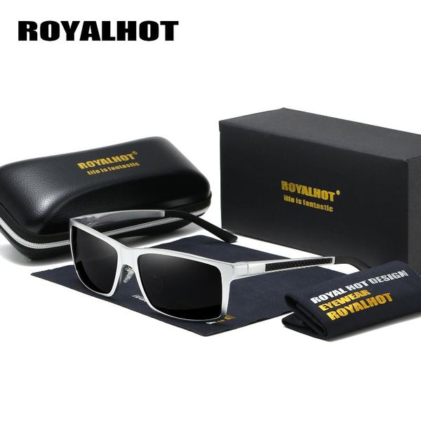royalmen women polarized aluminum magnesium rectangle sunglasses driving sun glasses shades oculos masculino male 900p66, White;black
royalmen women polarized aluminum magnesium rectangle sunglasses driving sun glasses shades oculos masculino male 900p66, White;black