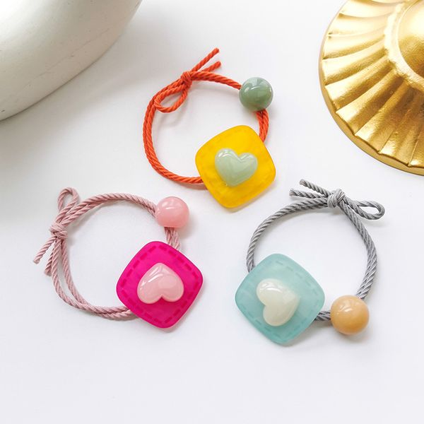 cute acrylic heart geometry hair rope handmade hair band for women girls sweet elastic rubber accessorie holder headwear, Golden;silver
cute acrylic heart geometry hair rope handmade hair band for women girls sweet elastic rubber accessorie holder headwear, Golden;silver