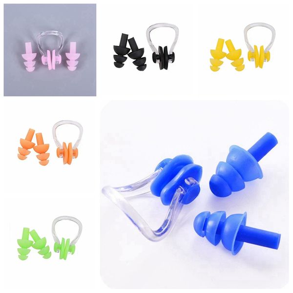 diving earplug nose clip suit soft waterproof silicone swimming nose clip earplug set children surf diving swimming supplies vt1534
diving earplug nose clip suit soft waterproof silicone swimming nose clip earplug set children surf diving swimming supplies vt1534