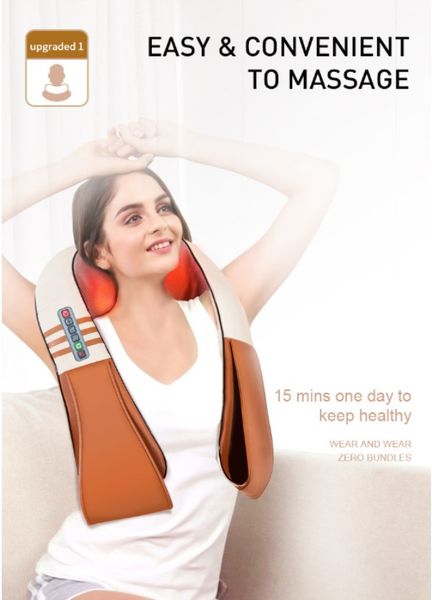 u shapemassage шаль u-образный электрический шиацу назад шея плечи тела массажер инфракрасный теплый 4d замес автомобилей / главная massagem
u shapemassage шаль u-образный электрический шиацу назад шея плечи тела массажер инфракрасный теплый 4d замес автомобилей / главная massagem