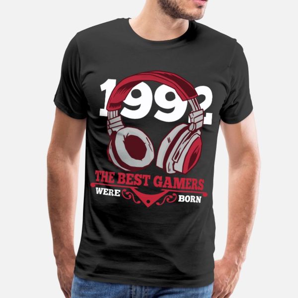 gamer gaming 1992 birthday present video game t shirt men designer 100% cotton s-xxxl normal interesting fashion spring autumn outfit shirt, White;black
gamer gaming 1992 birthday present video game t shirt men designer 100% cotton s-xxxl normal interesting fashion spring autumn outfit shirt, White;black