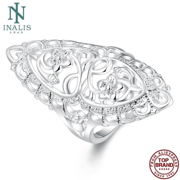 inalis 2020 new classic creative carved ring women fashion boutique jewelry for girlfriend valentine's day gift, Golden;silver
inalis 2020 new classic creative carved ring women fashion boutique jewelry for girlfriend valentine's day gift, Golden;silver