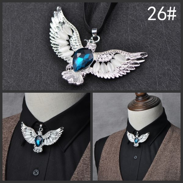 bird pattern bow tie for men men's dress party tie butterfly wedding bowtie crystal bolo, Black;gray 
bird pattern bow tie for men men's dress party tie butterfly wedding bowtie crystal bolo, Black;gray