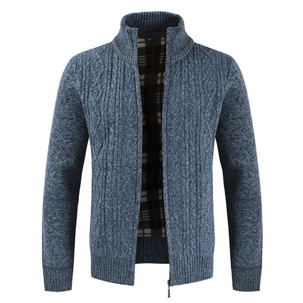 men's sweaters autumn winter warm knitted sweater jackets cardigan coats fashion zipper male clothing casual knitwear, White;black
men's sweaters autumn winter warm knitted sweater jackets cardigan coats fashion zipper male clothing casual knitwear, White;black