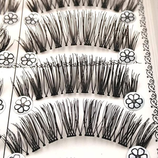 shidishangpin 1 box false eyelashes natural long makeup lashes synthetic hair eyelash extension hand made 10mm faux cils
shidishangpin 1 box false eyelashes natural long makeup lashes synthetic hair eyelash extension hand made 10mm faux cils