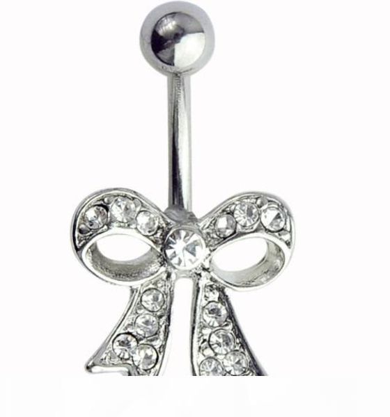 d0636 ( 1 color ) clear colors bowknot style button ring navel rings body piercing jewelry dangle accessories fashion charm 10pcs, Silver
d0636 ( 1 color ) clear colors bowknot style button ring navel rings body piercing jewelry dangle accessories fashion charm 10pcs, Silver