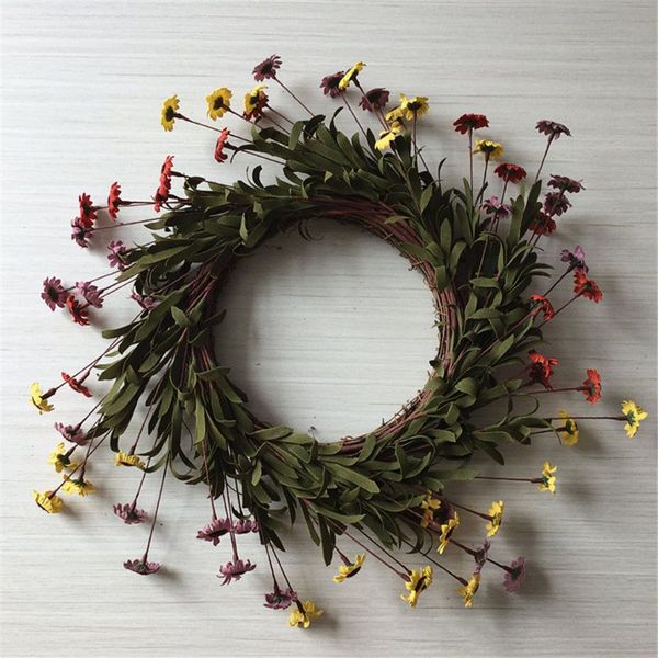 artificial flowers yellow blue daisywreath spring wreath outdoor for front door 667b
artificial flowers yellow blue daisywreath spring wreath outdoor for front door 667b