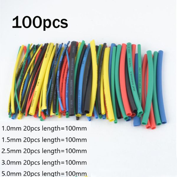 100pcs thermal contra sleeve cable heat shrink tube termoretractil pvc tube tubing 2:1 wrap wire cable dropshipping
100pcs thermal contra sleeve cable heat shrink tube termoretractil pvc tube tubing 2:1 wrap wire cable dropshipping