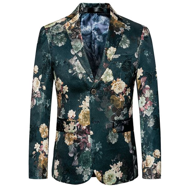 autumn and winter men long-sleeved printed suit jacket large size 5xl business wedding banquet men's flower dress coats, White;black
autumn and winter men long-sleeved printed suit jacket large size 5xl business wedding banquet men's flower dress coats, White;black